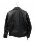 freedom (フリーダム) ライダースジャケット ブラック サイズ:SIZE 38：8000円