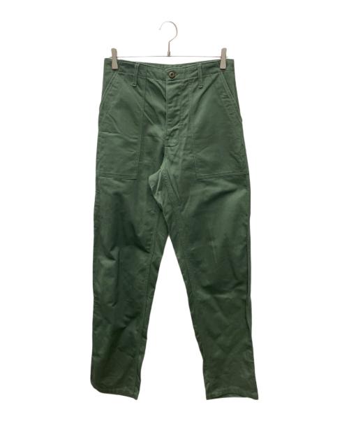 WINFIELD MFG（ウィンフィールド・マニュファクチャリング）WINFIELD MFG (ウィンフィールド・マニュファクチャリング) ベイカーパンツ グリーン サイズ:SIZE Lの古着・服飾アイテム