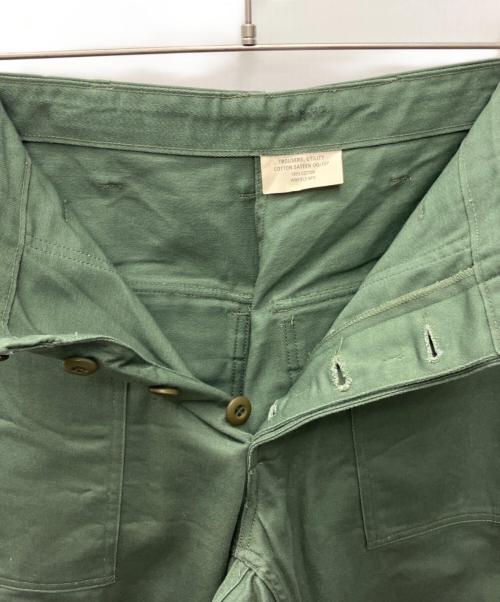 WINFIELD MFG（ウィンフィールド・マニュファクチャリング）WINFIELD MFG (ウィンフィールド・マニュファクチャリング) ベイカーパンツ グリーン サイズ:SIZE Lの古着・服飾アイテム
