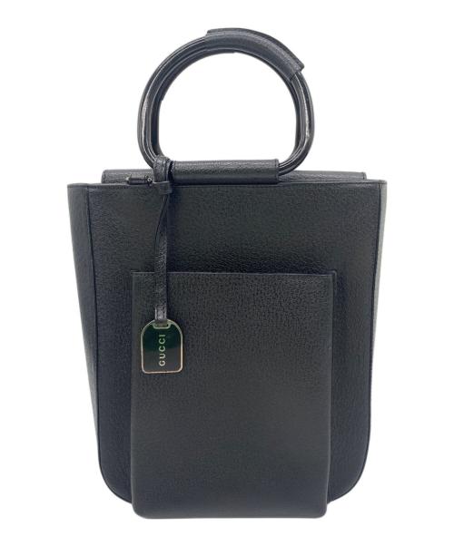 GUCCI（グッチ）GUCCI (グッチ) ハンドバッグ ブラックの古着・服飾アイテム