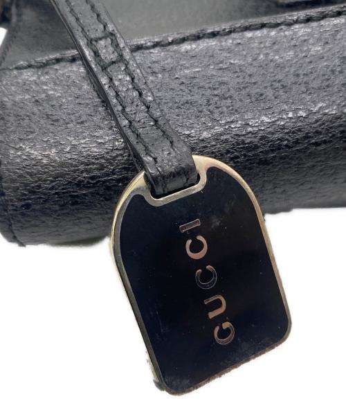 GUCCI（グッチ）GUCCI (グッチ) ハンドバッグ ブラックの古着・服飾アイテム