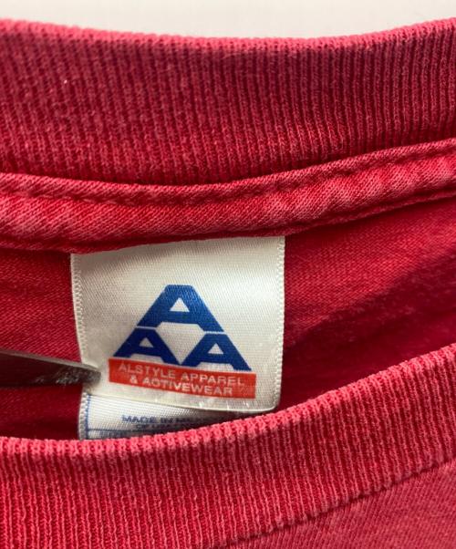 ALSTYLE APPAREL & ACTIVEWEAR（アレスタイルアパレル＆アクティブウェア）ALSTYLE APPAREL & ACTIVEWEAR (アレスタイルアパレル＆アクティブウェア) 半袖カットソー レッド サイズ:XLの古着・服飾アイテム
