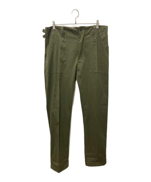 不明（フメイ）不明 (フメイ) ファティーグパンツ オリーブ サイズ:SIZE XLの古着・服飾アイテム