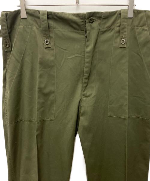 不明（フメイ）不明 (フメイ) ファティーグパンツ オリーブ サイズ:SIZE XLの古着・服飾アイテム
