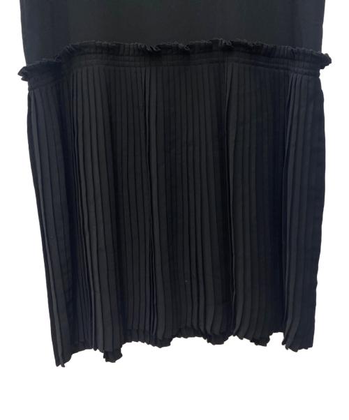 MM6 Maison Margiela（エムエムシックスメゾンマルジェラ）MM6 Maison Margiela (エムエムシックスメゾンマルジェラ) 半袖ワンピース ブラック サイズ:SIZE 38の古着・服飾アイテム