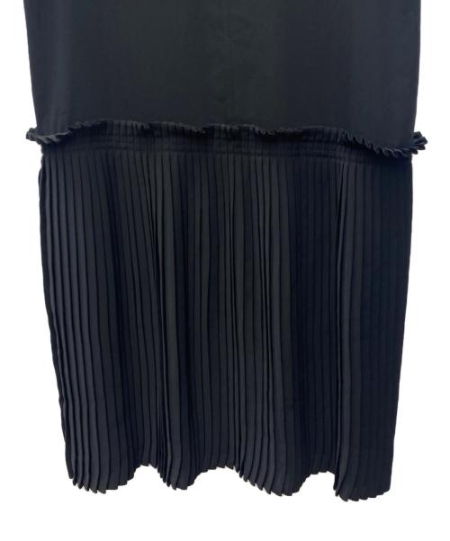 MM6 Maison Margiela（エムエムシックスメゾンマルジェラ）MM6 Maison Margiela (エムエムシックスメゾンマルジェラ) 半袖ワンピース ブラック サイズ:SIZE 38の古着・服飾アイテム