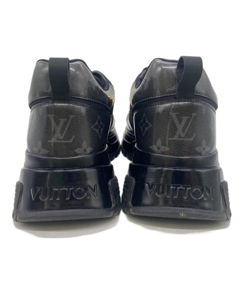 LOUIS VUITTON（ルイ ヴィトン）LOUIS VUITTON (ルイ ヴィトン) ローカットスニーカー ブラック×ブラウン サイズ:26.5の古着・服飾アイテム