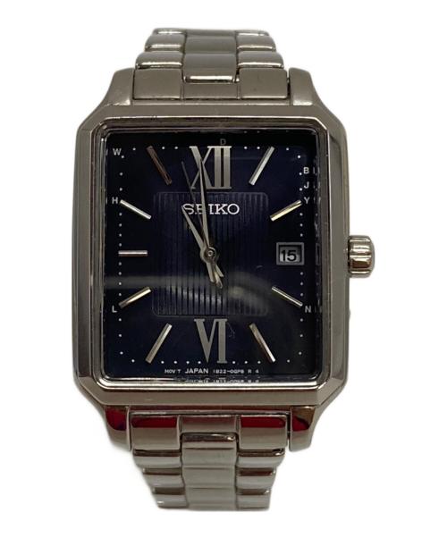 SEIKO（セイコー）SEIKO (セイコー) 腕時計 ブラックの古着・服飾アイテム