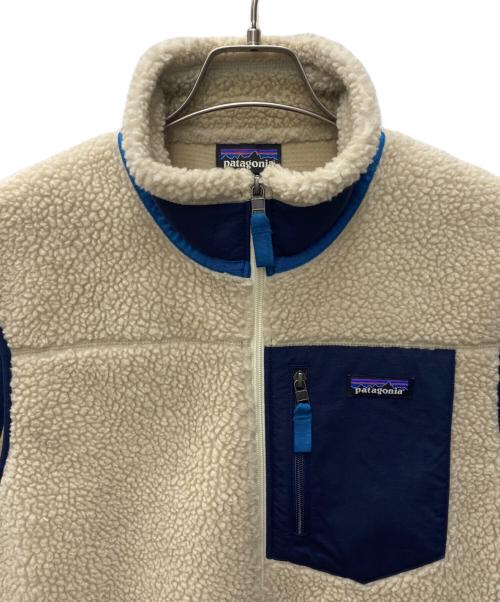 Patagonia（パタゴニア）Patagonia (パタゴニア) ベスト ベージュ×ネイビー サイズ:SIZE Mの古着・服飾アイテム