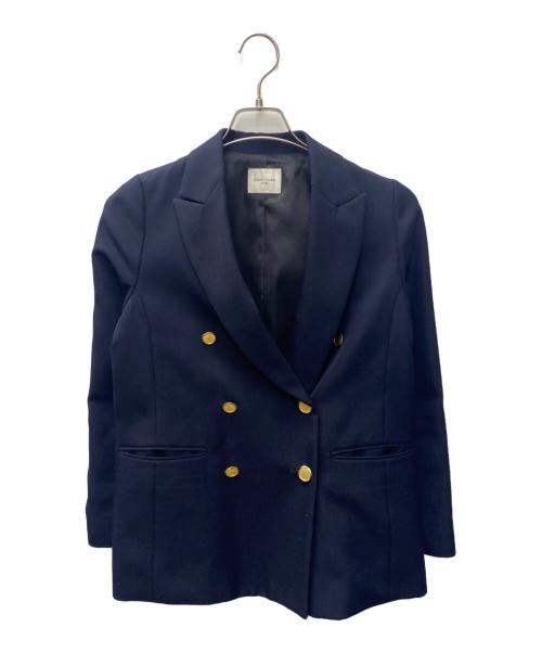 Demi-Luxe Beams（デミルクス ビームス）Demi-Luxe BEAMS (デミルクス ビームス) テーラードジャケット ネイビー サイズ:SIZE 34の古着・服飾アイテム