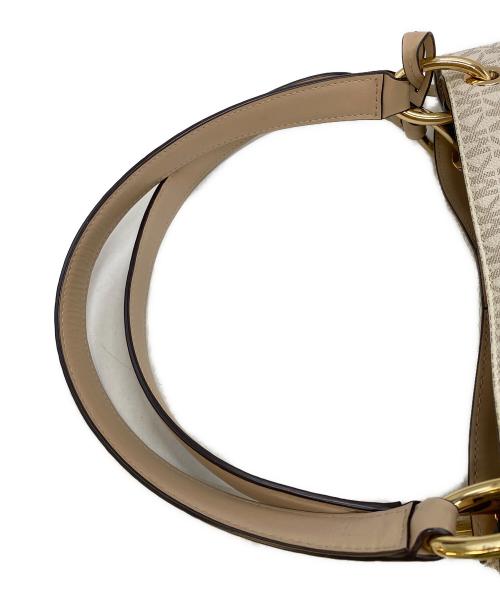 MICHAEL KORS（マイケルコース）MICHAEL KORS (マイケルコース) ショルダートートバッグ ベージュの古着・服飾アイテム