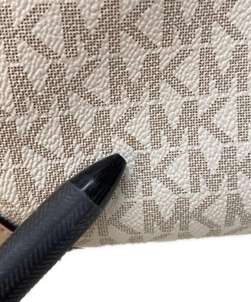 MICHAEL KORS（マイケルコース）MICHAEL KORS (マイケルコース) ショルダートートバッグ ベージュの古着・服飾アイテム