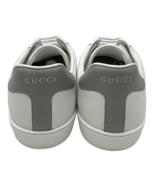 GUCCI（グッチ）GUCCI (グッチ) ローカットスニーカー ホワイト サイズ:SIZE10 未使用品の古着・服飾アイテム