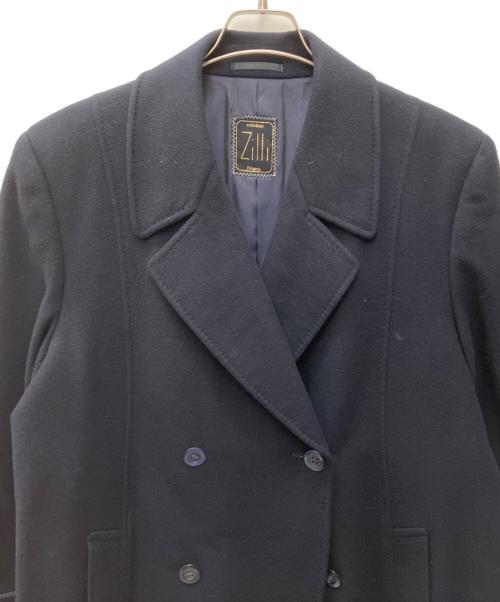 ZILLI（ジリー）ZILLI (ジリー) カシミヤコート ネイビー サイズ:LLの古着・服飾アイテム