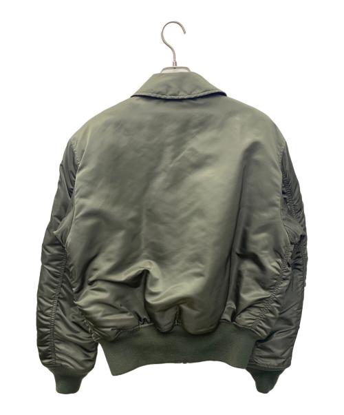 ALPHA（アルファ）ALPHA (アルファ) フライトジャケット オリーブ サイズ:SIZE Mの古着・服飾アイテム