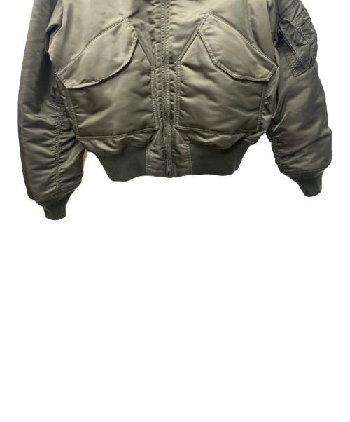 ALPHA（アルファ）ALPHA (アルファ) フライトジャケット オリーブ サイズ:SIZE Mの古着・服飾アイテム