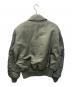ALPHA (アルファ) フライトジャケット オリーブ サイズ:SIZE M：12000円