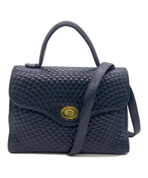 BALLY（バリー）BALLY (バリー) ショルダーバッグ ブルーの古着・服飾アイテム