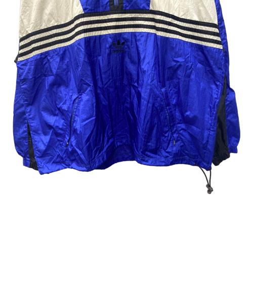 adidas（アディダス）adidas (アディダス) アノラックパーカー ブルー サイズ:SIZE XLの古着・服飾アイテム