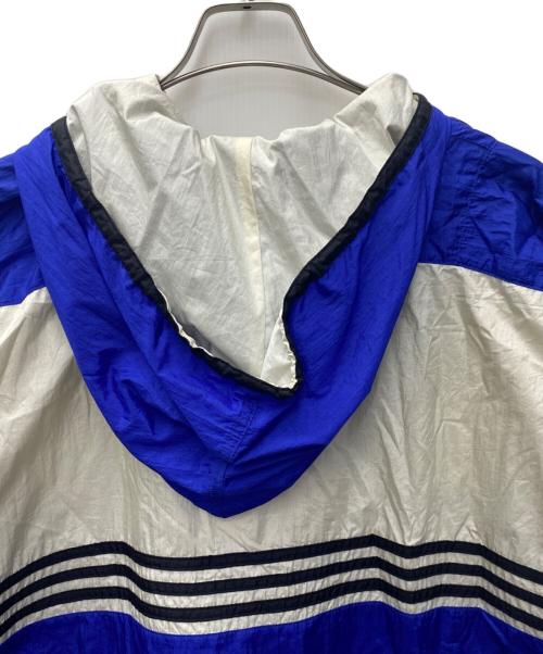 adidas（アディダス）adidas (アディダス) アノラックパーカー ブルー サイズ:SIZE XLの古着・服飾アイテム