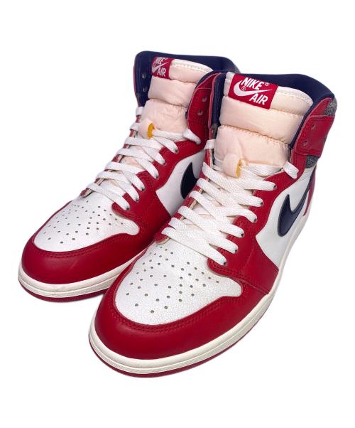 NIKE（ナイキ）NIKE (ナイキ) ハイカットスニーカー レッド×ホワイト×ブラック サイズ:28.5の古着・服飾アイテム