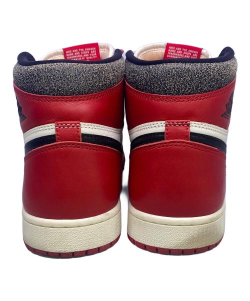 NIKE（ナイキ）NIKE (ナイキ) ハイカットスニーカー レッド×ホワイト×ブラック サイズ:28.5の古着・服飾アイテム