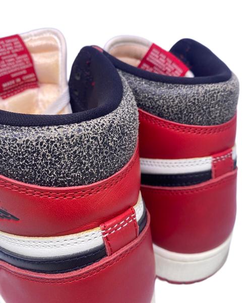 NIKE（ナイキ）NIKE (ナイキ) ハイカットスニーカー レッド×ホワイト×ブラック サイズ:28.5の古着・服飾アイテム