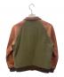 RUDE GALLERY (ルードギャラリー) レザー切替ジャケット ブラウン×グリーン サイズ:SIZE 3：15000円