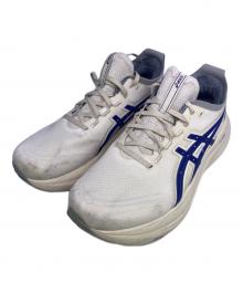 asics（アシックス）の古着「ランニングシューズ」｜ベージュ