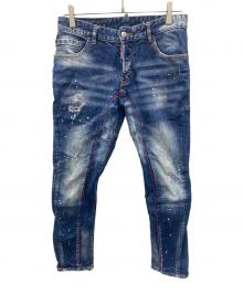 DSQUARED2（ディースクエアード）の古着「デニムパンツ」｜ブルー