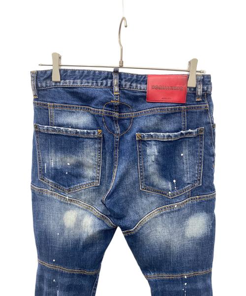 DSQUARED2（ディースクエアード）DSQUARED2 (ディースクエアード) デニムパンツ ブルー サイズ:28cmの古着・服飾アイテム
