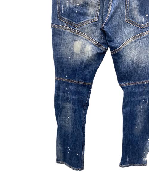DSQUARED2（ディースクエアード）DSQUARED2 (ディースクエアード) デニムパンツ ブルー サイズ:28cmの古着・服飾アイテム