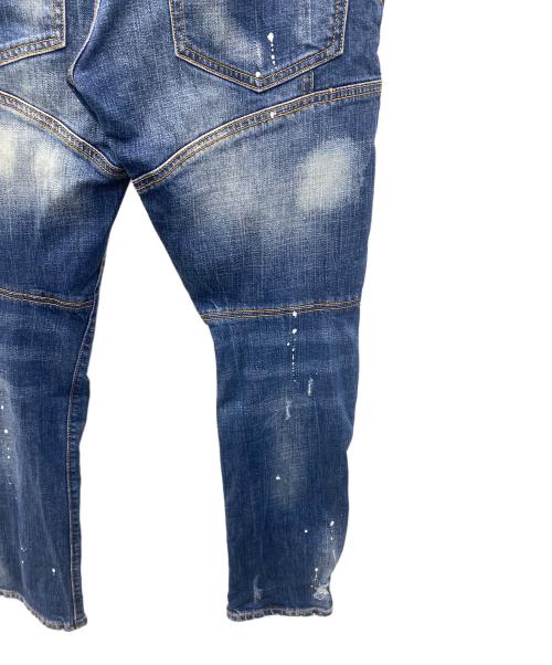 DSQUARED2（ディースクエアード）DSQUARED2 (ディースクエアード) デニムパンツ ブルー サイズ:28cmの古着・服飾アイテム