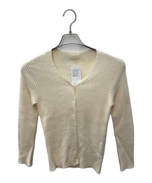 BALLSEY（ボールジィ）BALLSEY (ボールジィ) 薄手カーディガン ベージュ サイズ:S 未使用品の古着・服飾アイテム
