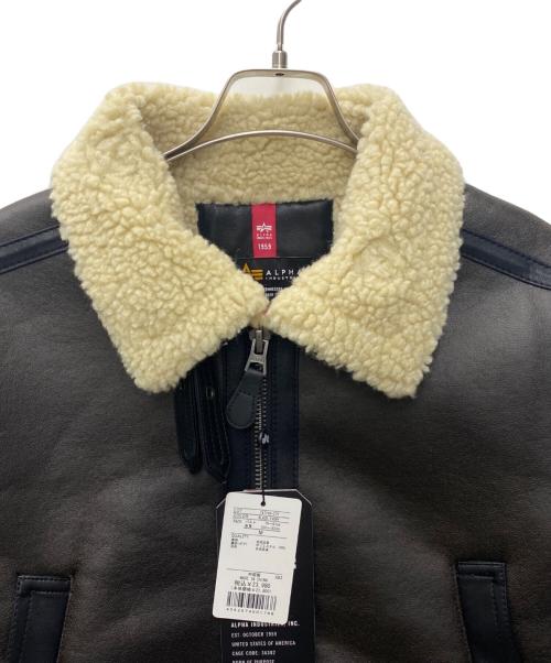 ALPHA（アルファ）ALPHA (アルファ) カージャケット ブラウン サイズ:Mの古着・服飾アイテム