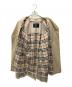 中古・古着 BURBERRY LONDON (バーバリーロンドン) ロングコート ベージュ サイズ:不明：30000円