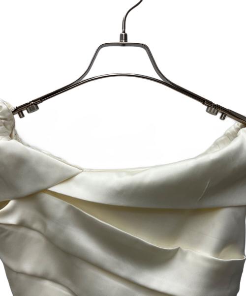 polaura（ポロ―ラ）polaura (ポロ―ラ) ノースリーブブラウス ホワイト サイズ:SIZE Freeの古着・服飾アイテム