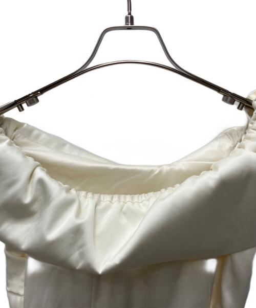 polaura（ポロ―ラ）polaura (ポロ―ラ) ノースリーブブラウス ホワイト サイズ:SIZE Freeの古着・服飾アイテム