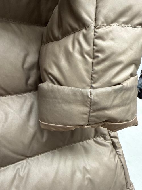 MONCLER（モンクレール）MONCLER (モンクレール) ダウンコート ブラウン サイズ:SIZE 1の古着・服飾アイテム