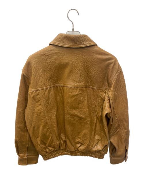 ZARA（ザラ）ZARA (ザラ) レザージャケット キャラメル サイズ:SIZE S 未使用品の古着・服飾アイテム