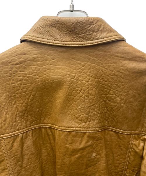 ZARA（ザラ）ZARA (ザラ) レザージャケット キャラメル サイズ:SIZE S 未使用品の古着・服飾アイテム
