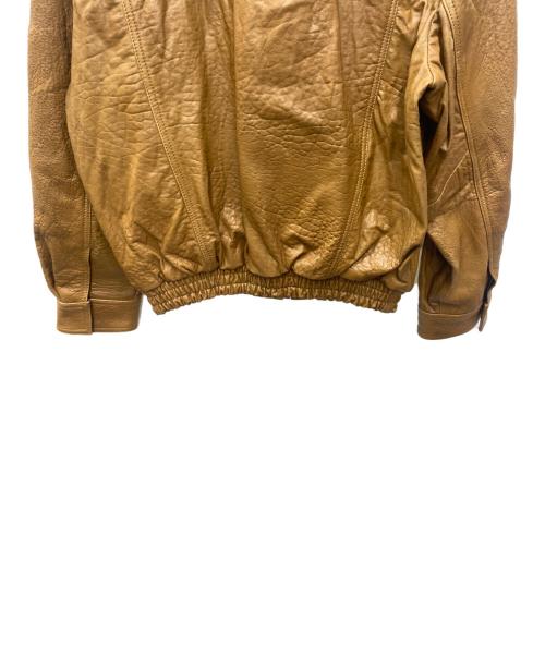 ZARA（ザラ）ZARA (ザラ) レザージャケット キャラメル サイズ:SIZE S 未使用品の古着・服飾アイテム