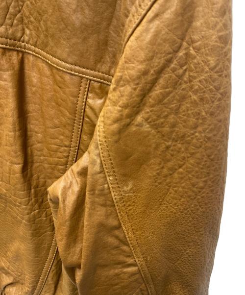 ZARA（ザラ）ZARA (ザラ) レザージャケット キャラメル サイズ:SIZE S 未使用品の古着・服飾アイテム