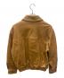 ZARA (ザラ) レザージャケット キャラメル サイズ:SIZE S 未使用品：12000円