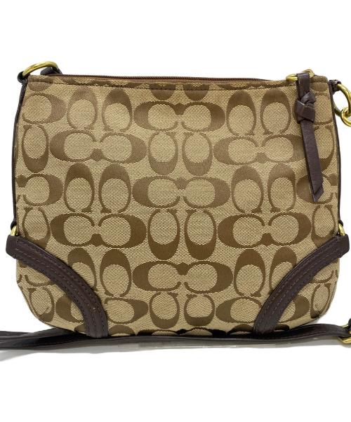 COACH（コーチ）COACH (コーチ) ショルダーバッグ ベージュの古着・服飾アイテム