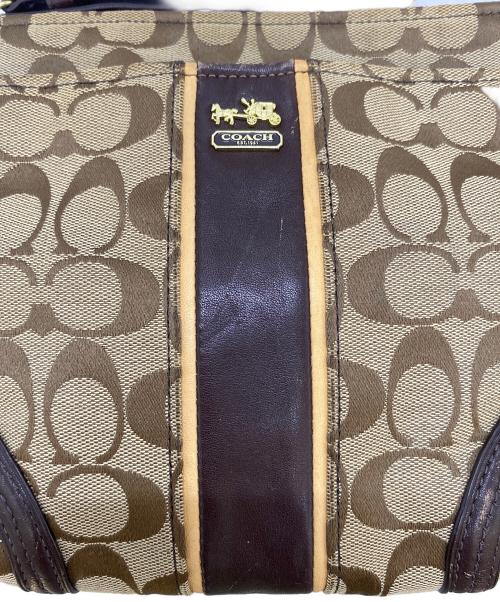 COACH（コーチ）COACH (コーチ) ショルダーバッグ ベージュの古着・服飾アイテム