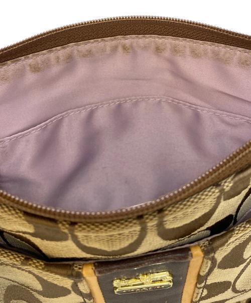 COACH（コーチ）COACH (コーチ) ショルダーバッグ ベージュの古着・服飾アイテム