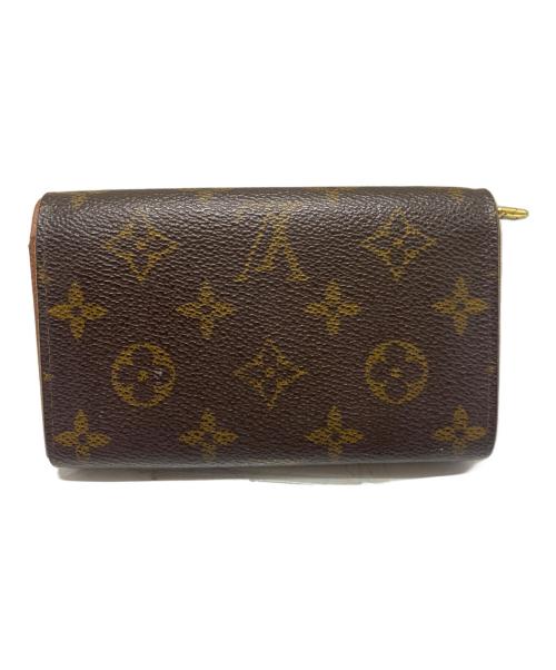 LOUIS VUITTON（ルイ ヴィトン）LOUIS VUITTON (ルイ ヴィトン) 2つ折り財布 ブラウンの古着・服飾アイテム