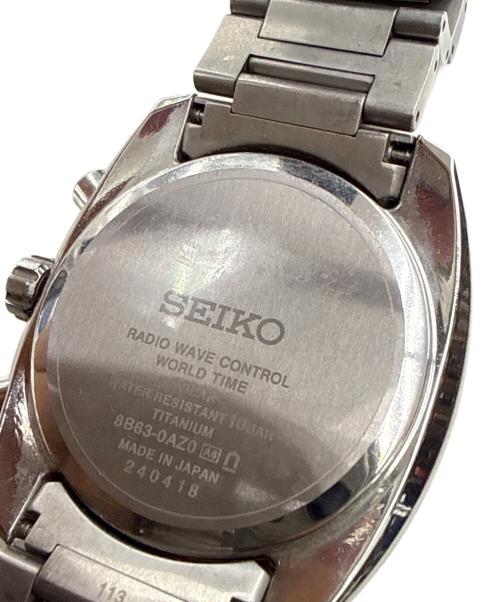 SEIKO（セイコー）SEIKO (セイコー) 腕時計 ネイビーの古着・服飾アイテム