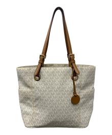 MICHAEL KORS（マイケルコース）の古着「トートバッグ」｜ベージュ×ブラウン